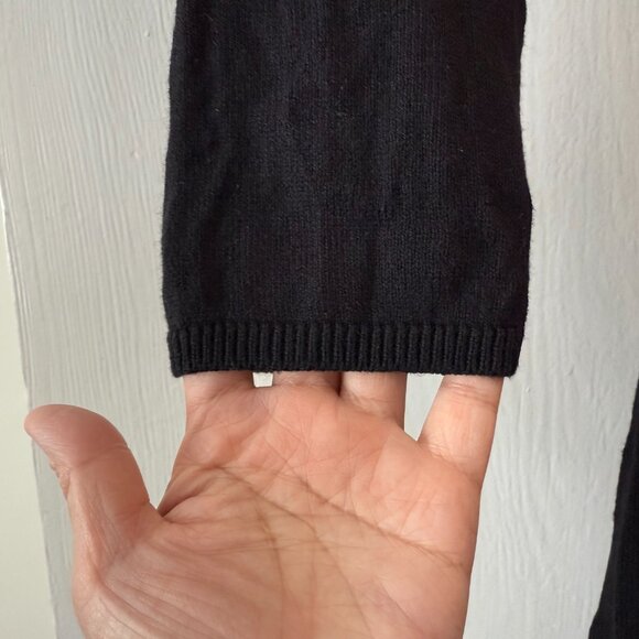 Anthropologie | Viola Black Sweater Dress - Picture 5 of 12